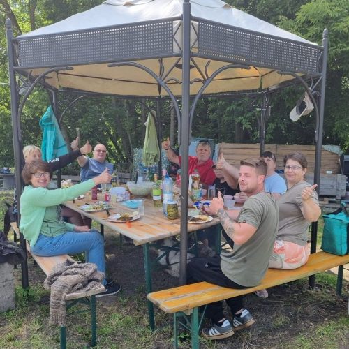 Grillen am Vereinsfeld